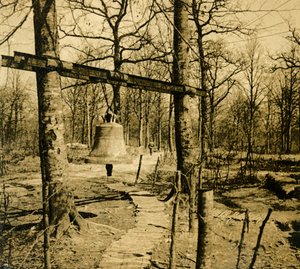 Klokke for at advare om gasangreb, c1914-c1918 af Unbekannt