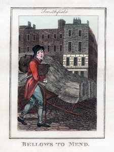Bælge til Mend, Smithfield, London, 1805 af Unbekannt