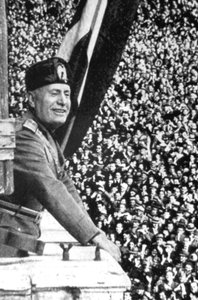 Benito Mussolini 1883-1945, italiensk fascistisk diktator af Unbekannt
