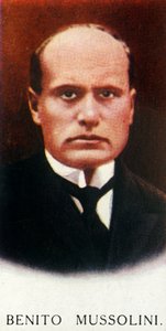 Benito Mussolini, 1927. af Unbekannt