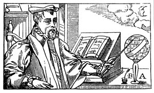 Bernard Abattia, fransk astrolog fra det 16. århundrede, 1572 af Unbekannt