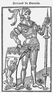Bertrand du Guesclin fra Sir Bertrand du Guesclins gerningsbog, 1487 af Unbekannt