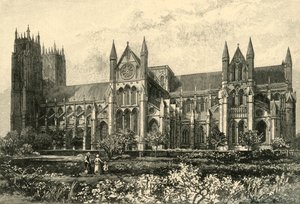 Beverley Minster, 1898. af Unbekannt
