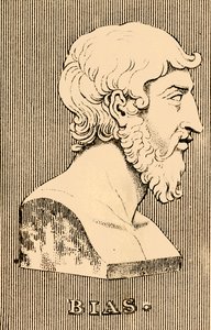 Bias, død 530 f.Kr., 1830. af Unbekannt