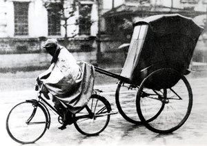 Cykeltaxi, tysk-besatte Paris, 1940-1944 af Unbekannt
