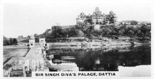 Bir Singh Deos-paladset, Datia, Indien, c1925 af Unbekannt