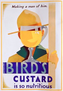 Birds Custard-annonce, 1930 af Unbekannt