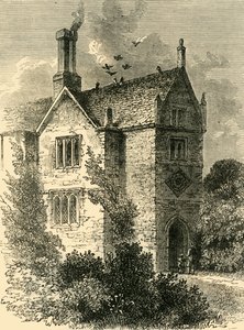 Biskop Bonners Hus i 1780, c1878. af Unbekannt