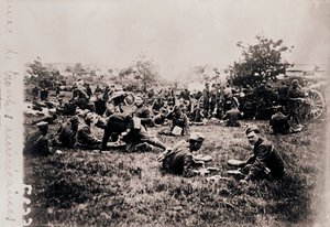 Bivuak af amerikanske tropper, c1914-c1918 af Unbekannt