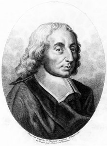 Blaise Pascal, fransk matematiker, fysiker og filosof, c 1660 af Unbekannt