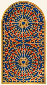 Blankt vindue, Hall of the Bark, 1907. af Unbekannt
