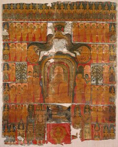 Den velsignede Lord Buddha, 1700-tallet. af Unbekannt