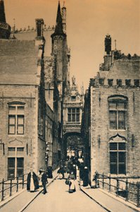 Blind Donkey Street, c1910 af Unbekannt