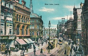 Boar Lane, Leeds, c1905 af Unbekannt