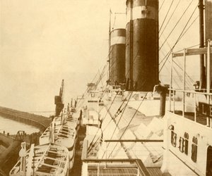 Boat Deck of the Leviathan., c1930. af Unbekannt