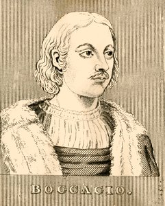 Boccaccio, 1313-1375, 1830. af Unbekannt