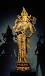 Bodhisattva Maitreya / skulptur, 11. – 12. Århundrede af Unbekannt