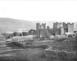 Bolton Castle, Wensleydale, North Yorkshire, 1894. af Unbekannt