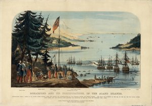 Bomarsund og dets fæstningsværker, på Ålandsøerne 1854, 1854 af Unbekannt
