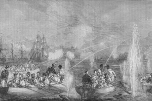 Bombardement af Odessa, c1880 af Unbekannt