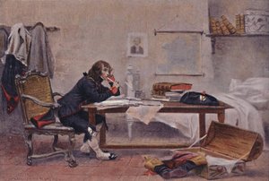Bonaparte i Auxonne, 1788, 1896. af Unbekannt