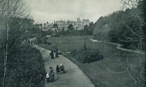 Boscombe Gardens, c1910 af Unbekannt