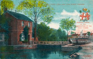 Boulters Lock og Themsen, c1910 af Unbekannt