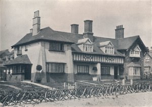 Bournville: hytter i Holly Grove af WA Harvey, c1900 1901-1902 af Unbekannt