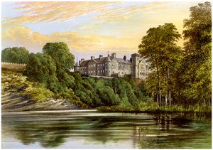 Brechin Castle, Brechin, Angus, Skotland, hjemsted for jarlen af Dalhousie, c1880 af Unbekannt