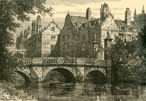 Bridge, St. Johns College, 1898. af Unbekannt