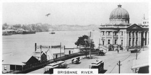 Brisbane River, Queensland, Australien, 1928 af Unbekannt