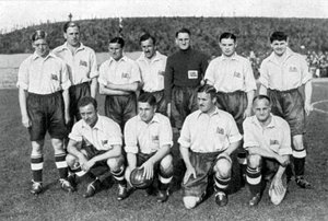 Britisk olympisk fodboldhold, OL i Berlin, 1936 af Unbekannt