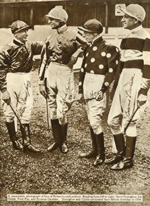 Britiske jockeyer, 1934, 1935. af Unbekannt