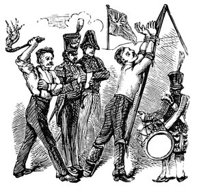 Britisk militærdisciplin, 1800-tallet af Unbekannt