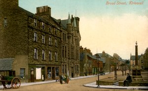 Broad Street, Kirkwall, Orkney, Skotland, 20. århundrede af Unbekannt