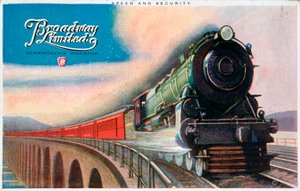 Broadway Limited, Pennsylvania Railroad, 1927 af Unbekannt