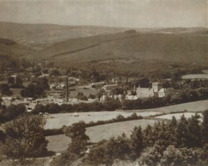 Buckfast Abbey og Dartmoor, slutningen af det 19.-begyndelsen af det 20. århundrede af Unbekannt