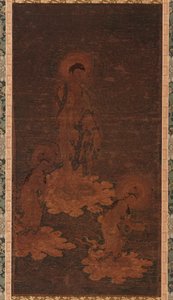 Buddha Amidas indbydende afstamning, Kamakura-periode, 1300-tallet. af Unbekannt