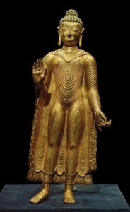 Buddha Sakyamuni / skulptur, 7. / 8. århundrede Århundrede af Unbekannt