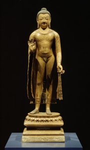 Buddha Sakyamuni / skulptur, 7. århundrede af Unbekannt