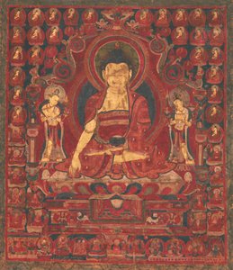 Buddha Shakyamuni som Lord of the Munis, midten af ​​det 17. århundrede. af Unbekannt