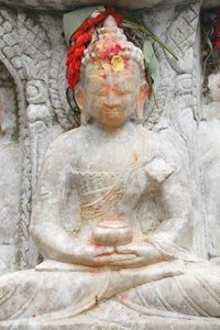 Buddha af meditation, Kirtipur, Nepal af Unbekannt