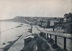 Budleigh Salterton - General View of the Valley, 1895 af Unbekannt