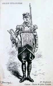 Bugler, 4. regiment af den franske fremmedlegion, 20. århundrede af Unbekannt