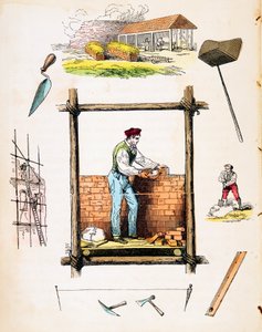 Bygningshandel, c1845 af Unbekannt