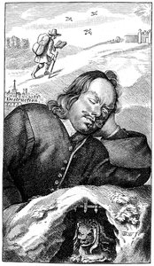 Bunyans drøm, 1680, 1893 af Unbekannt