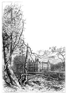 Burleigh House Gardens, Stamford, Lincolnshire, 1900 af Unbekannt