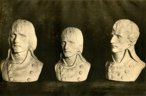 Buster af Napoleon, slutningen af det 18. århundrede, 1921. af Unbekannt