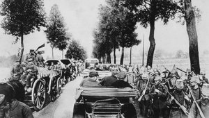 Travl vej, Første Verdenskrig, 1915 af Unbekannt