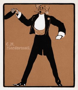 CH MacDermott 1845-1901, musikhusstjerne, slutningen af det 19. århundrede af Unbekannt